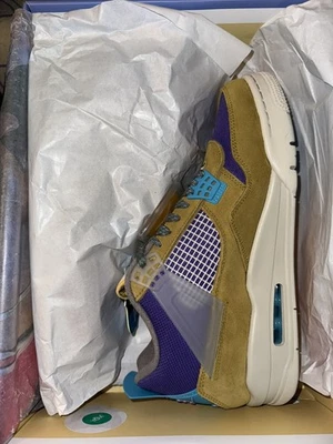 Talla 10 - Air Jordan 4 Retro SP 30 Aniversario Desert Moss Union DJ5718-300 Foto 1 de 4