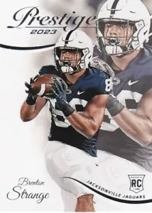 2023 Prestige Brenton Strange Jacksonville Jaguars Rookie Card RC #306 - Foto 1 di 2