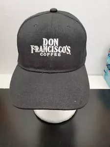 Sombrero a presión de tela negra Don Francisco's Coffee - Imagen 1 de 5