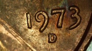 1973 "D" RPM, LINCOLN MEMORIAL, COLUMNS ARE DOUBLED DDR