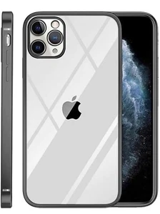 Coque coque souple transparente bord carré pour iPhone 11 Pro Max - Photo 1 sur 3