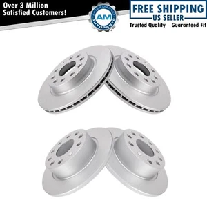 Brake Rotor Set Fits 11-13 A3 13-19 Beetle 11-16 Golf 11-14 Jetta - Picture 1 of 5