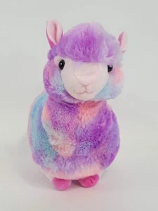 Kellytoy Rainbow Llama Pink Purple Plush 12" Tie Dye - Picture 1 of 7