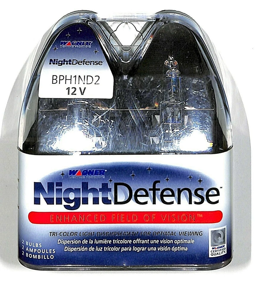 Headlight Bulb-Night Defense Wagner Lighting BPH1ND2 Foto 1 de 1
