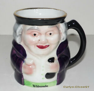 SHORTER England * Vintage Toby / Character Jug * Widecome * 4" (10cm) Tall *