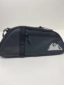 ElevNation Bike Rack Bag Water-resistant Rear Bicycle Trunk Black 14x6x6” - Picture 1 of 7
