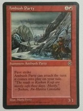 MTG 1995 Ambush Party Homelands Regular Common