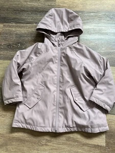 Zara girls Purple raincoat Size 4-5 - Picture 1 of 4