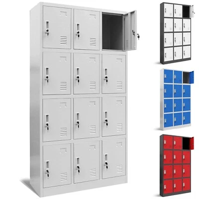 Spind Schließfachschrank Umkleideschrank Wertfachschrank Fächerschrank Spint - Bild 1 von 4