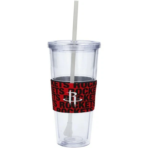 Houston Rockets 22oz Straw Tumbler - NBA Cover