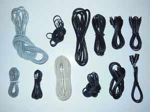 Lote de 12 piezas de cable de teléfono/S-video/coaxial RF conector push-on push-on - Imagen 1 de 1