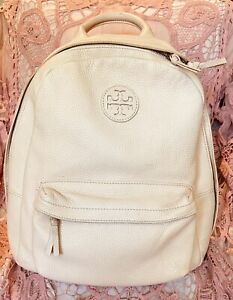 Women’s Tory Burch Pebbled Leather Backpack-Blush