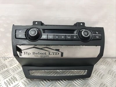 2012 PAINEL DE CONTROLE CLIMÁTICO AQUECIDO GENUÍNO BMW X6 E71 9234335 PRETO - Imagem 1 de 4