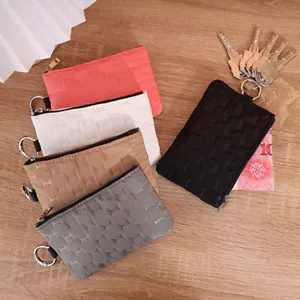 Bolsa para llaves pequeña billetera bolsa para tarjetas billetera cero monedero portátil resistente al desgaste - Imagen 1 de 23