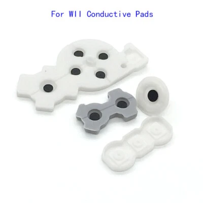 1 Set Button Conductive Rubber Contact Pad for Nintendo Wii Remote Controller - Image 1 of 2