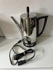 Vintage Kaffeevollautomat Panasonic 9 Tassen Kaffeemaschine NC-3200 Chrom MCM Top - Bild 1 von 13