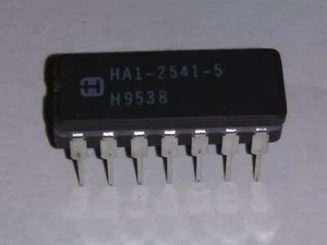 HARRIS HA1-2541-5 40 MHz Fast Settling Operational Amplifier Dip Package Qty-1 - Picture 1 of 3