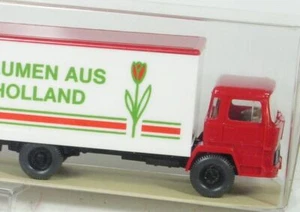 1:87 Magirus Lzg. m. Tandemanhänger Blumen aus Holland Wiking 426 neuw. OVP - Bild 1 von 1