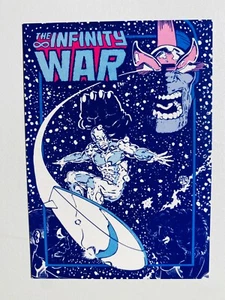 1992 MARVEL THE OFFICIAL INFINITY WAR CHECKLIST NM-MT CARD - Picture 1 of 1