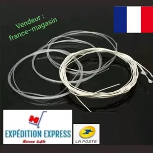 Jeu de 6 cordes guitare classique Nylon Argent. - Imagen 1 de 1