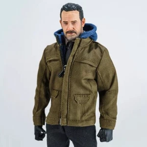 1/12 Male ArmyGreen Hoodie Jacket Model Toy for 6" SHF PHICEN Action Figure Body - Picture 1 of 5