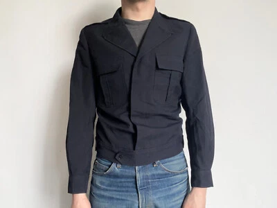 Chaqueta Corta Uniforme de Batallado Ejército Francés Años 70 De Colección Hecha en Francia 88LGM, S Foto 1 de 4