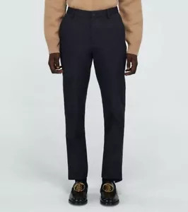 Burberry Herren Marineblau Shibden Slim Fit Chino Hose L11017 Größe 38 US / 48 EU - Bild 1 von 5