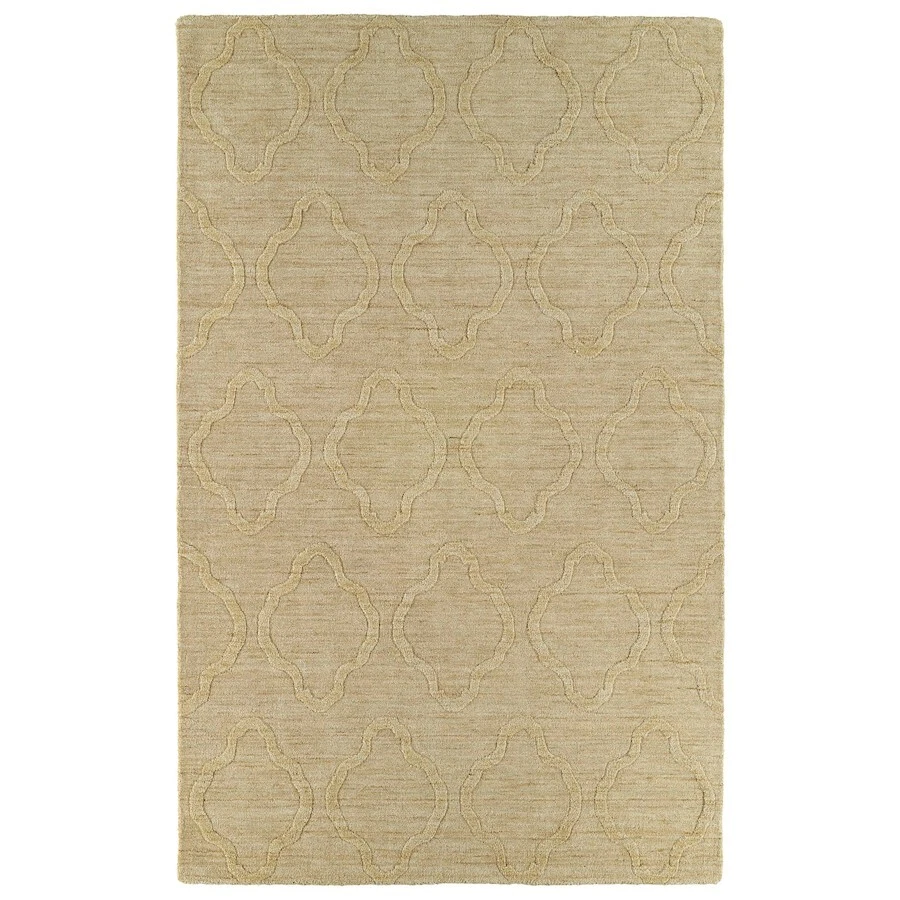Kaleen Rugs IPM02 Imprints Modern Area Rug, Yellow, 8'x11' - IPM02-28-811 - Image 1 of 1