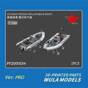 WULA 1/200 PF2000154 US NAVY RIGIDINFLATABLE BOAT 3D-PRINTED PARTS - Picture 1 of 2