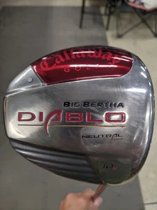 Callaway Big Bertha Diablo Driver 10N Right Handed 65G Used Minor Wear - Picture 1 of 14