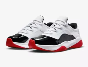 NEW Air Jordan 11 CMFT Low Men's Size 11.5 White/Black-University Red DN4180 - Picture 1 of 7