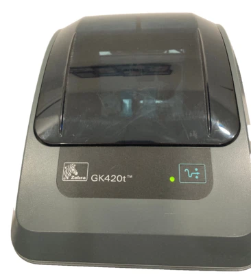 Zebra GK420t Thermal  Label Printer USB Parallel GK42-102510-000 missing parts - Image 1 of 4