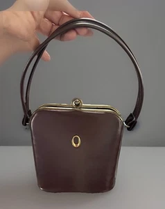 Vintage Brown Handbag Good Condition For Age - Picture 1 of 13