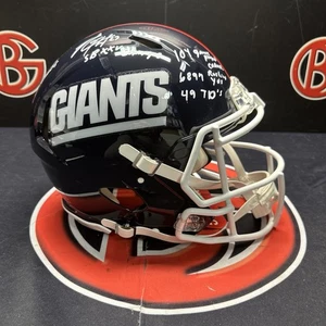 Rodney Hampton Autographed NY Giants Inscribed Authentic Helmet Steiner CX - Picture 1 of 5
