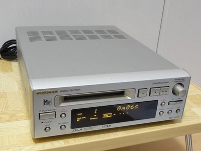 ONKYO MD-105TX INTEC205 MD Deck MDLP Compatible Tested and working fine F/S - Image 1 of 4