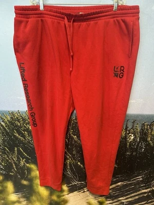 Pantalones deportivos deportivos Lifted Research Group LRG para hombre 4XL rojos deportivos de ocio Foto 1 de 3