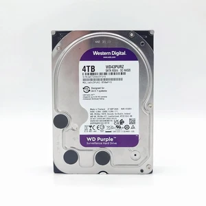 Western Digital WD Purple 4TB Surveillance HDD SATA 3.5" 6GB/s Fully Tested! - Picture 1 of 7
