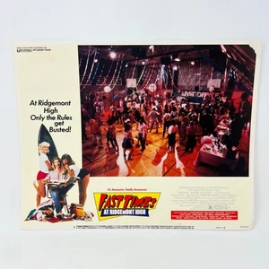 Tarjeta de vestíbulo de película coleccionable Fast Times At Ridgemont High 1982 n.º 4 - Imagen 1 de 4