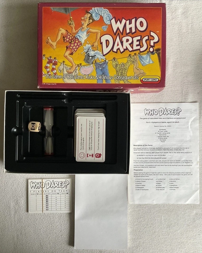 Collectable Retro “Who Dares?” Game, Spears Games, 1991 - Image 1 of 4