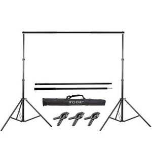 Photo Video Studio 10 Ft Adjustable Background Stand Backdrop Support System ... - Picture 1 of 7