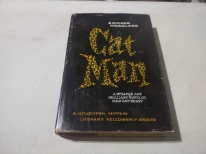 1956 CAT MAN HC BOOK BY EDWARD HOAGLAND STRANGE NOVEL OF MAN AND BEAST - Picture 1 of 15