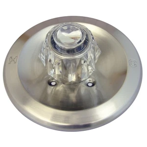 31651Sn Delta Trim Kit, Round Brass Tub Or Shower Escutcheon, Sleeve, Retaine... - Picture 1 of 1