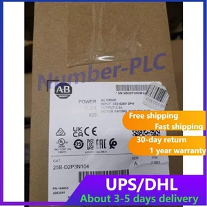 Allen-Bradley 25B-D2P3N104 PowerFlex 525 0.75kW AC Drive 25BD2P3N104 Fast Ship - Picture 1 of 4