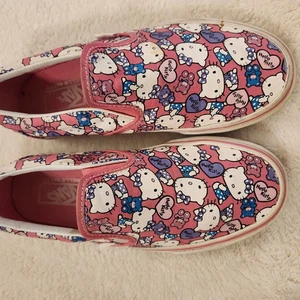 Vans Damen Hello Miss Kitty rosa Slipper Festival Flats Tennies - Bild 1 von 10