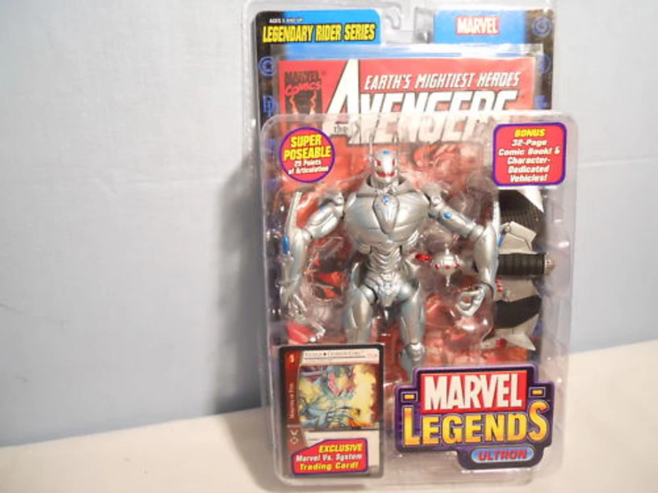 Marvel Legends Legendary Rider Serie "Ultron" Raro Mint Caja! - Imagen 1 de 1