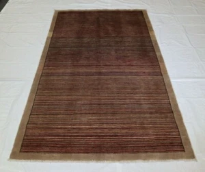 5'1" x 8'4" ft. Gabeh Oriental Wool Area Tribal Gaba Afghani Indo Rug - Picture 1 of 9