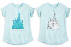 NWT Walt Disney World Parks Reversible Sequin T-Shirt~Arendelle Aqua~Girls XL