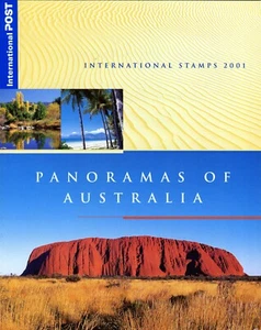 Panoramas of Australia 2001 conjunto de 4 estampillas internacionales, como nuevas - Imagen 1 de 2