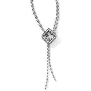 Neu mit Etikett Brighton Toledo Falls Silber & Kristall Doppelkette Halskette 68 $ - Bild 1 von 8