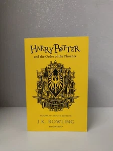 HARRY POTTER AND THE ORDER OF PHOENIX HOGWARTS HOUSE EDITION HUFFLEPUFF ENG - Picture 1 of 3